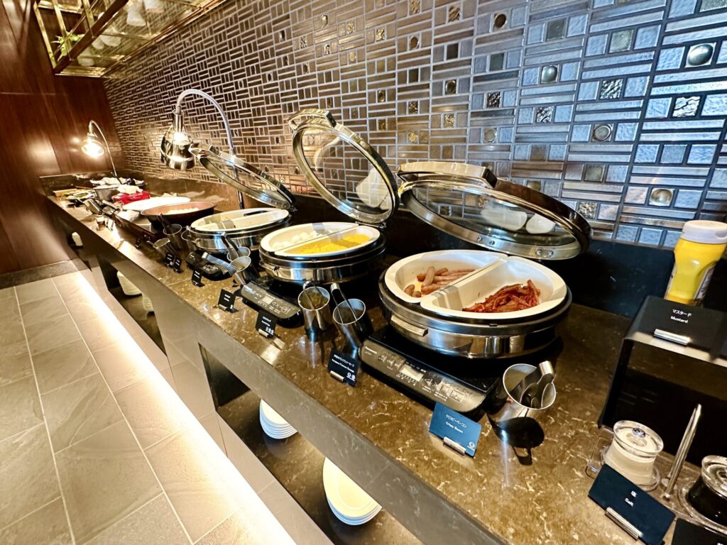 ヒルトン横浜 朝食ブログレビュー ラウンジ朝食の様子
