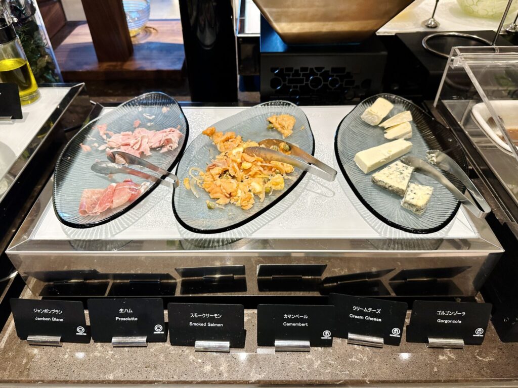 ヒルトン横浜 朝食ブログレビュー ラウンジ朝食の様子