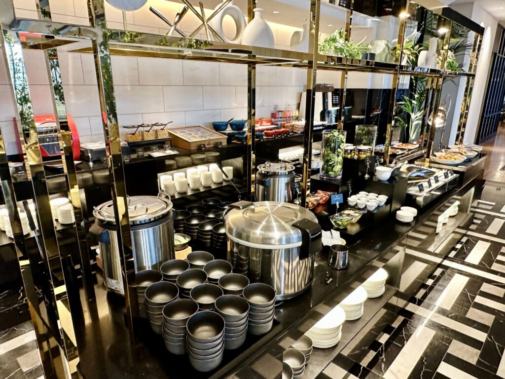 ヒルトン横浜 朝食ブログレビュー 和食コーナー