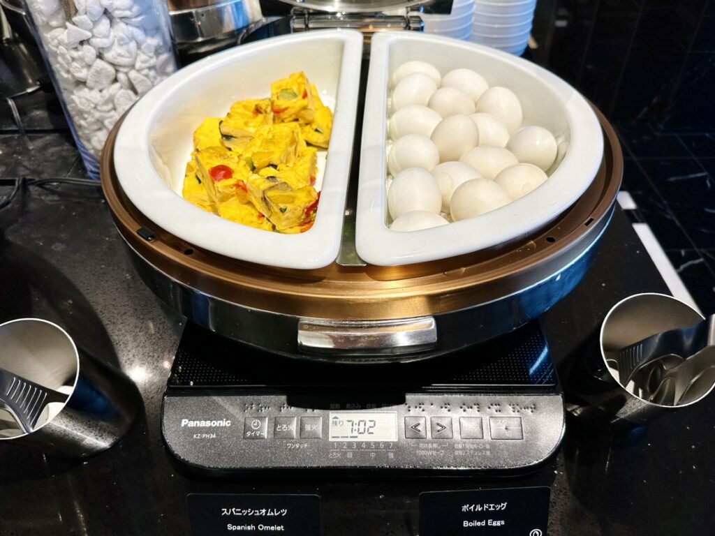 ヒルトン横浜 朝食ブログレビュー 玉子料理コーナー