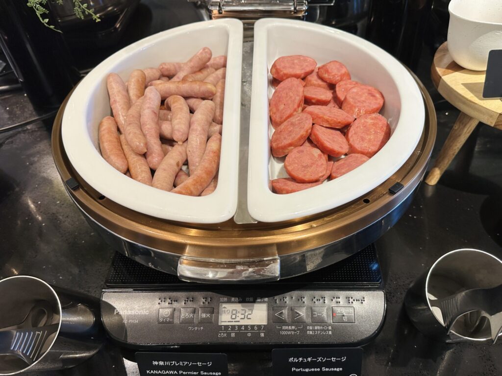 ヒルトン横浜 朝食ブログレビュー 洋食コーナー