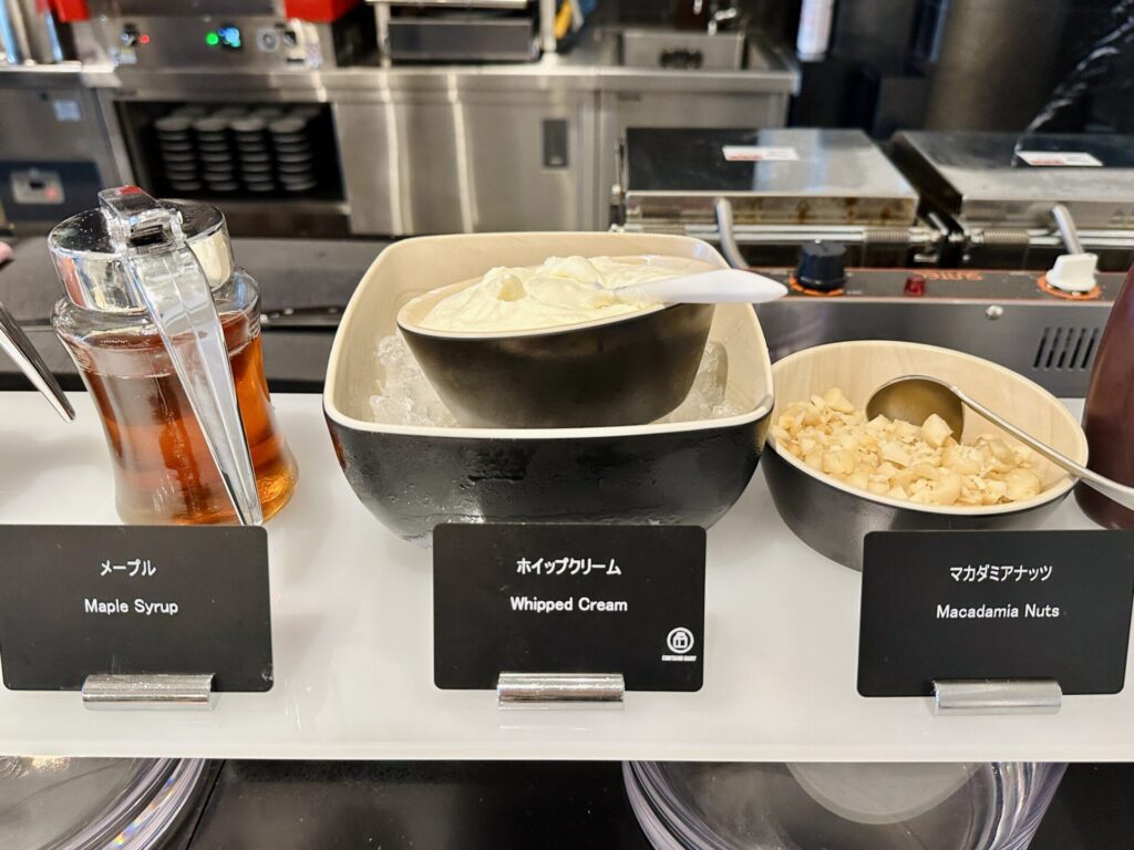 ヒルトン横浜 朝食ブログレビュー スイーツコーナー