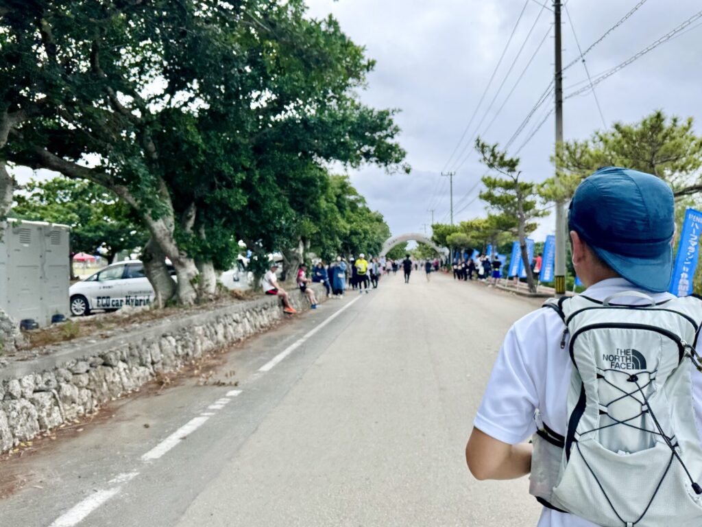 「17ENDハーフマラソン」いよいよゴールはすぐ目の前