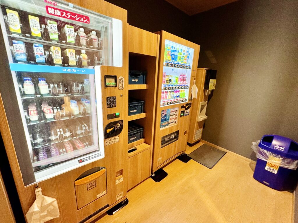 御宿 野乃浅草 別邸 自動販売機コーナー