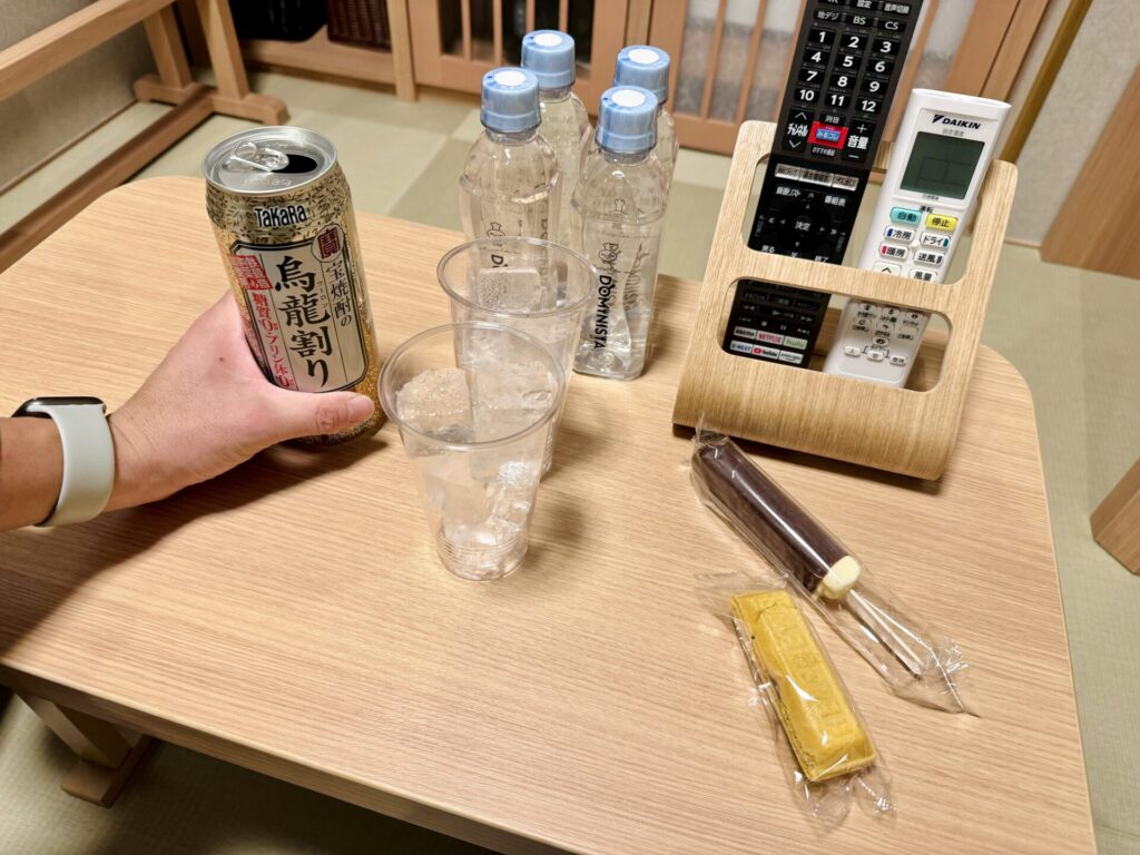 御宿 野乃浅草 別邸 湯上がりサービス