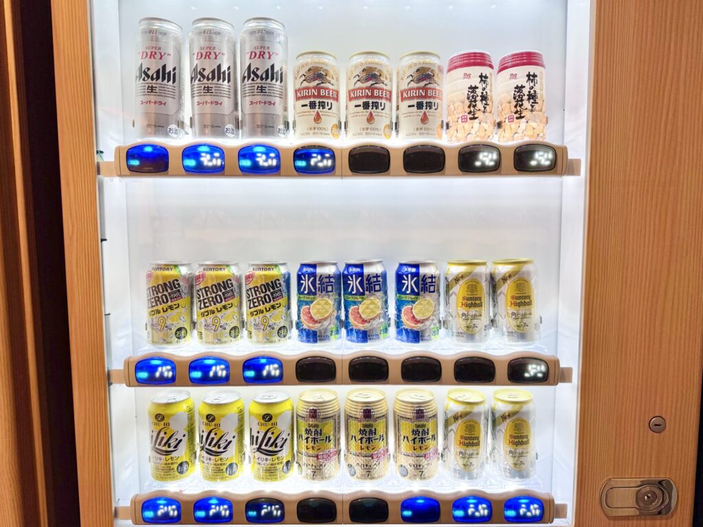 御宿 野乃浅草 別邸 自暴販売機コーナー1F