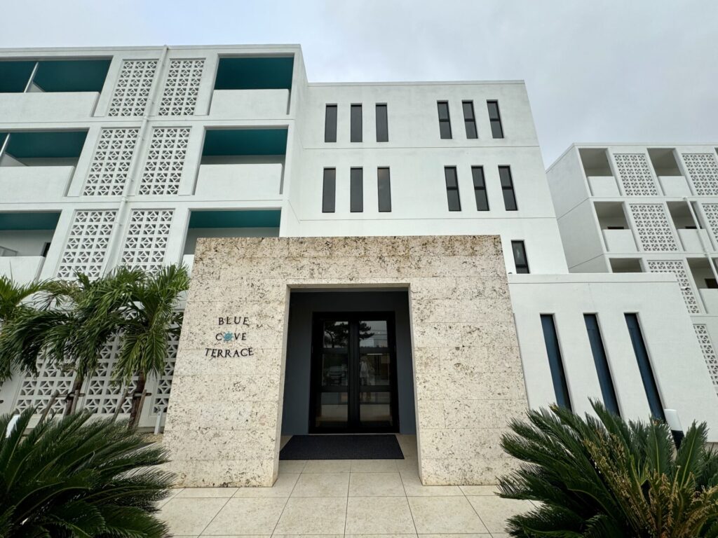 「17ENDハーフマラソン」宿泊先のブルーコーブテラス