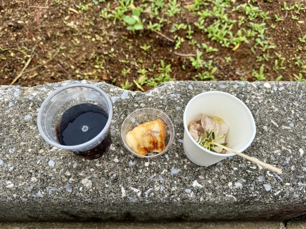 17ENDハーフマラソン フレンチトーストと豚しゃぶの私設エイド