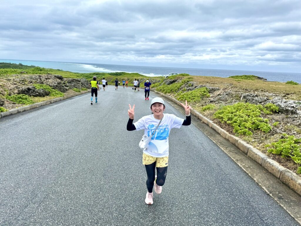 17ENDハーフマラソン 白鳥崎 西海岸公園への登り