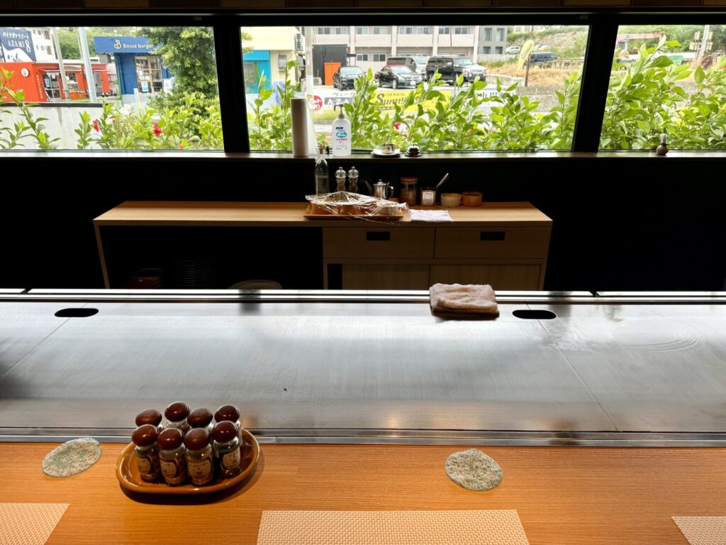 宮古島 ユキシオステーキ 鉄板焼きと雪塩