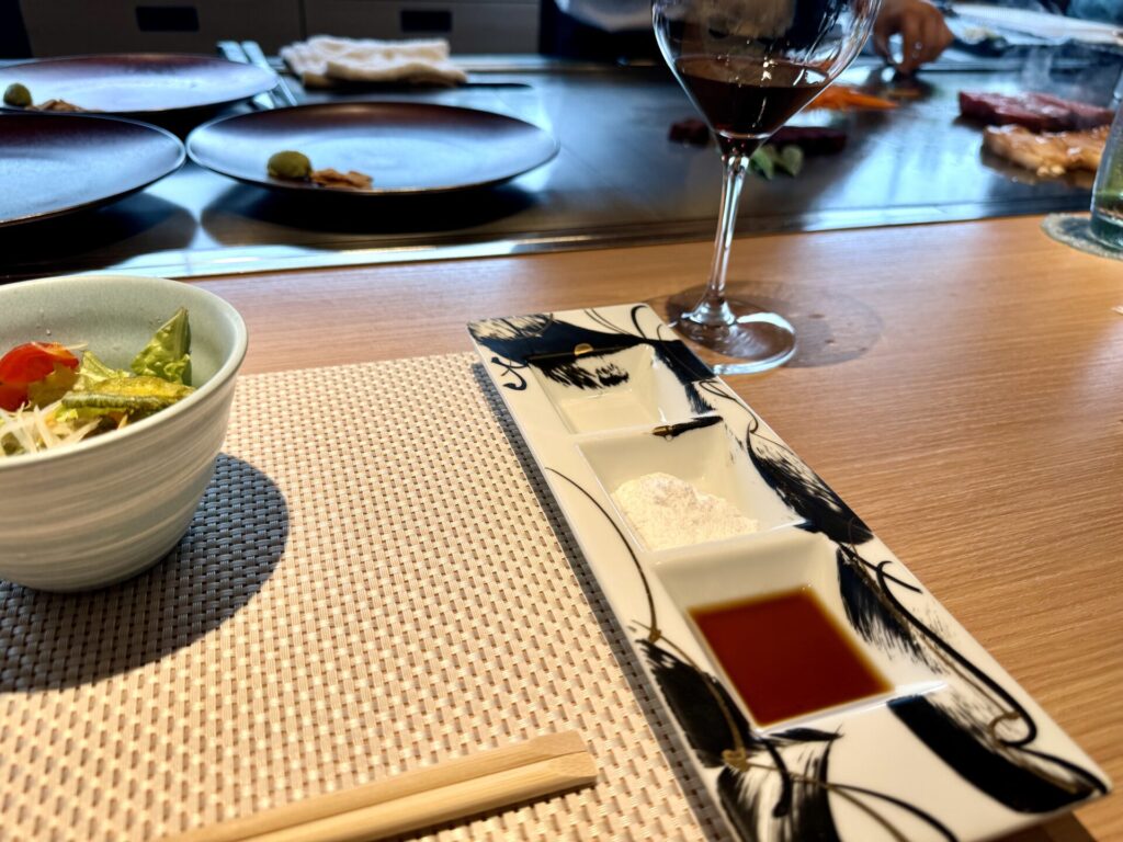 宮古島 ユキシオステーキ お肉の塩とポン酢