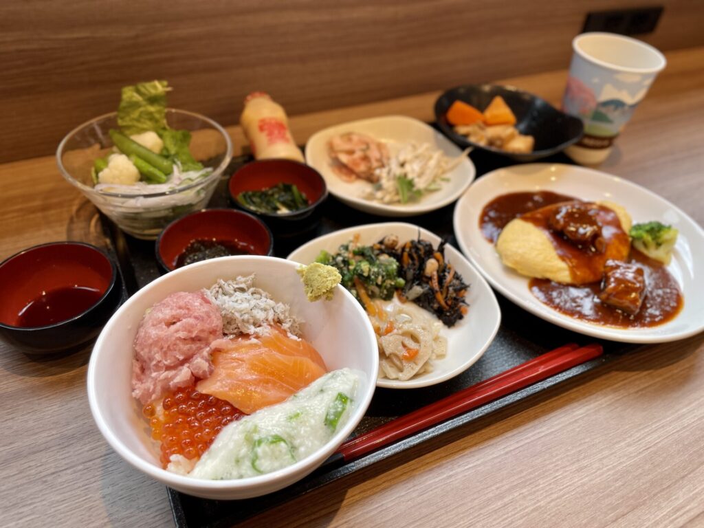 ドーミーイン川崎 朝食 食べたもの