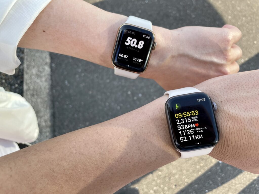 皇居10周ウォーキング 完歩のデータ