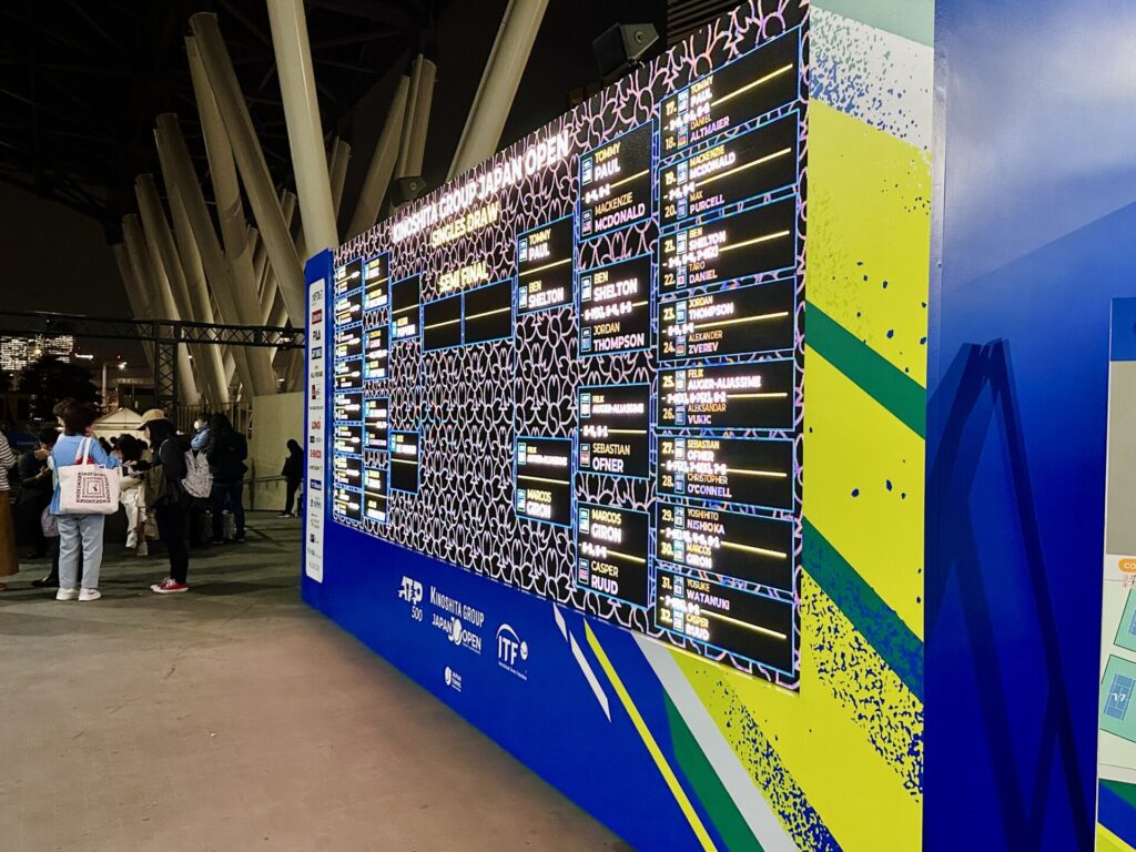 2023年 えだ旅 総まとめ 10月テニス「ジャパンオープン」観戦へ