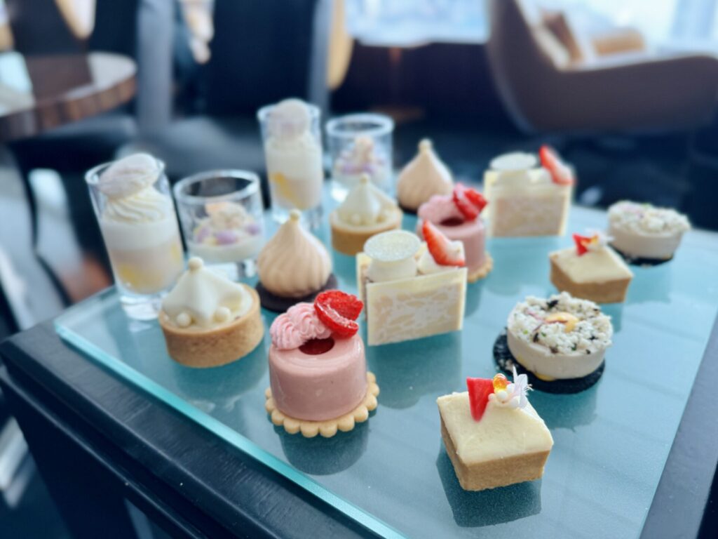 2023年 えだ旅 総まとめ コンラッド東京 アフタヌーンティー