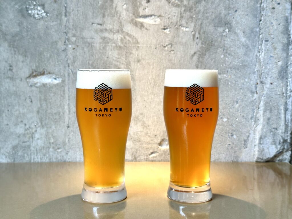 小金湯 生ビール