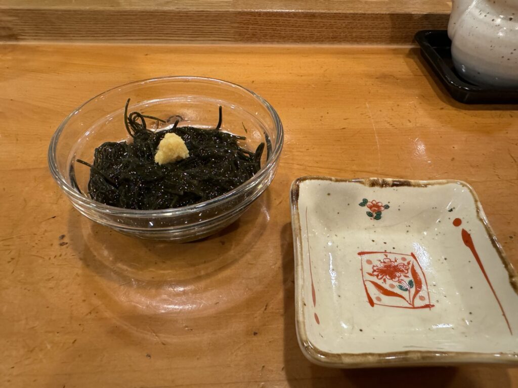 富山 寿司正 もずく