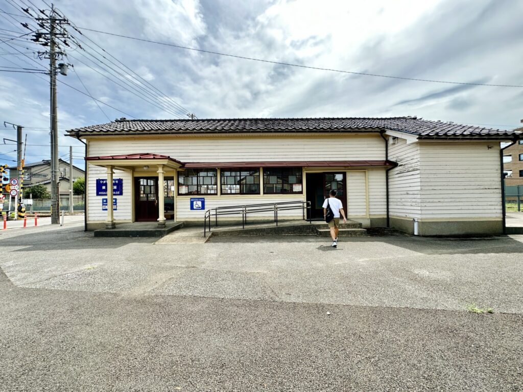 岩瀬地区「旧東岩瀬駅舎」