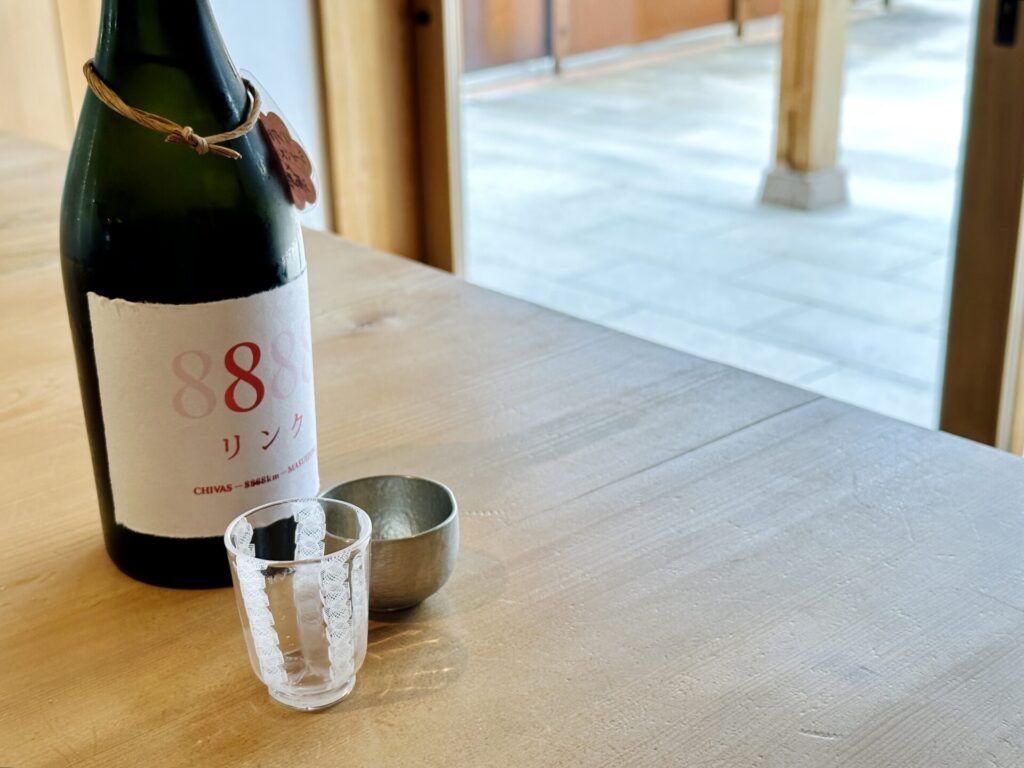 岩瀬地区 桝田酒造店 沙石(させき)飲み比べ