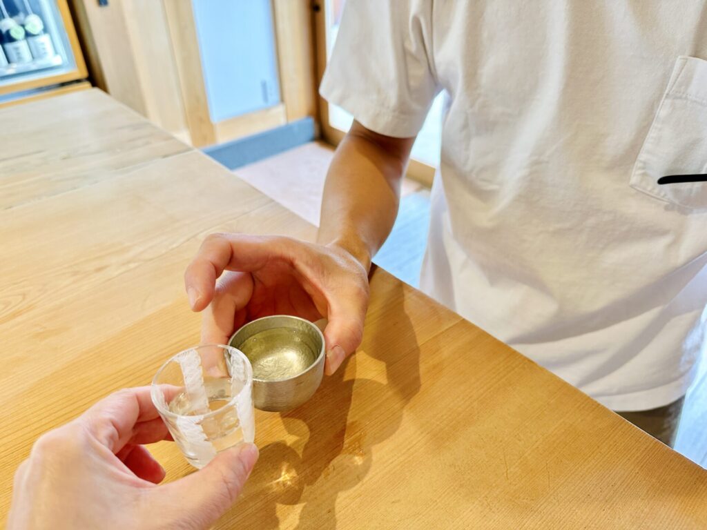 岩瀬地区 桝田酒造店 沙石(させき) 飲み比べ