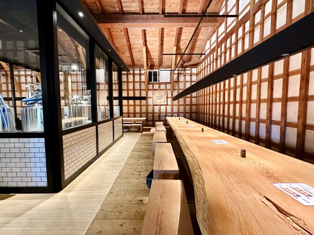 岩瀬地区 KOBO Brew Pub 店内