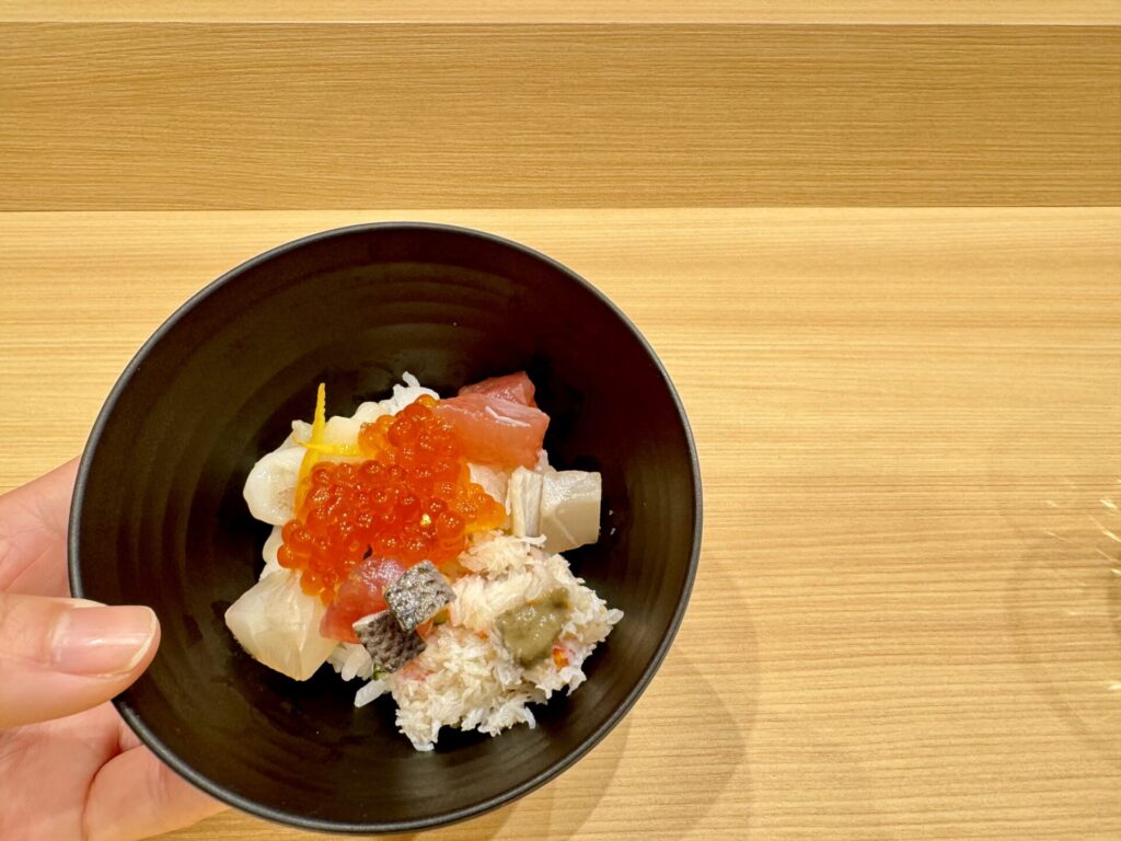 野乃浅草別邸 朝食 オリジナル海鮮丼