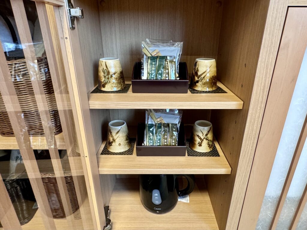 野乃浅草別邸 客室 お茶セット