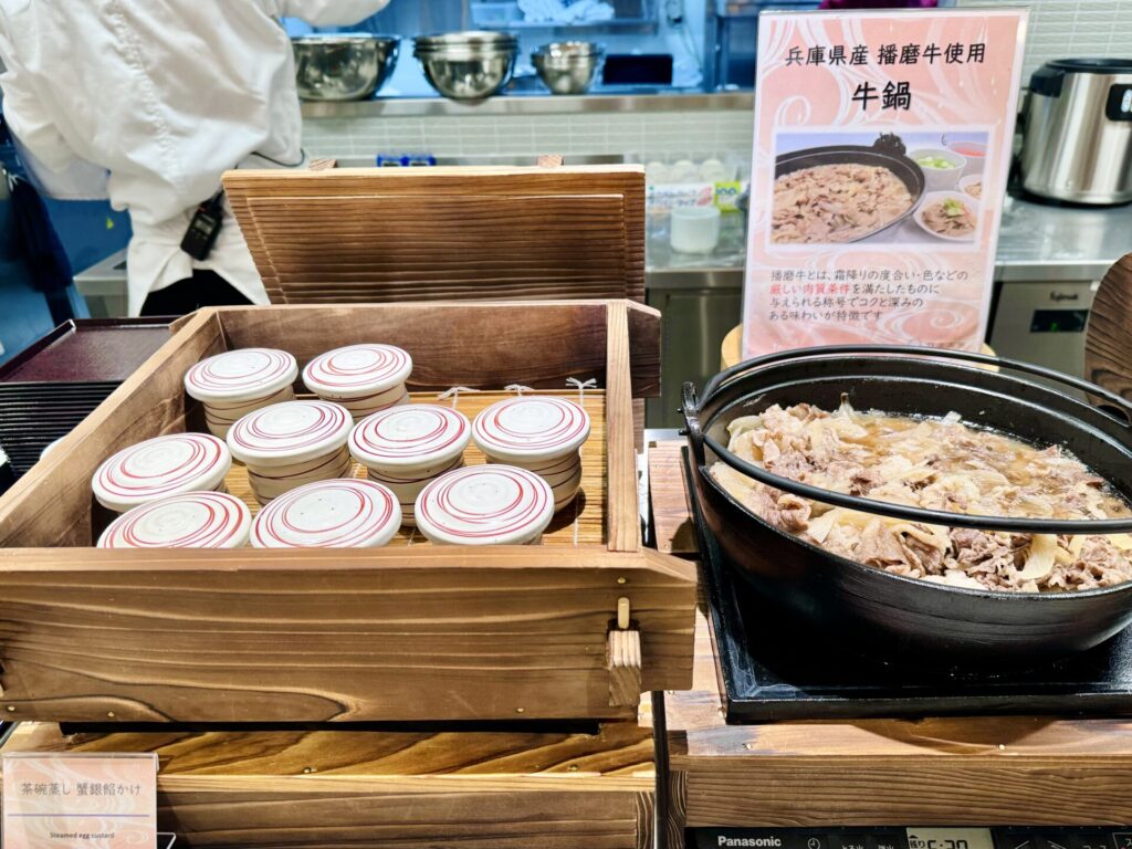 野乃浅草 別邸 朝食 茶碗蒸し