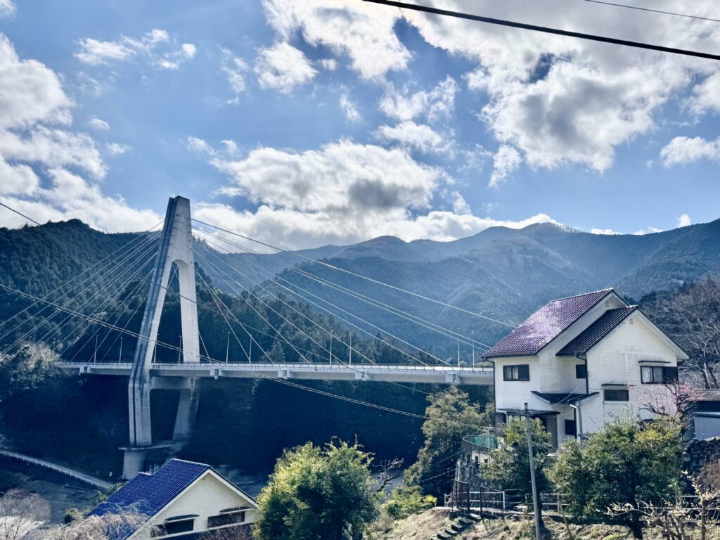 青梅マラソン 風光明媚な風景