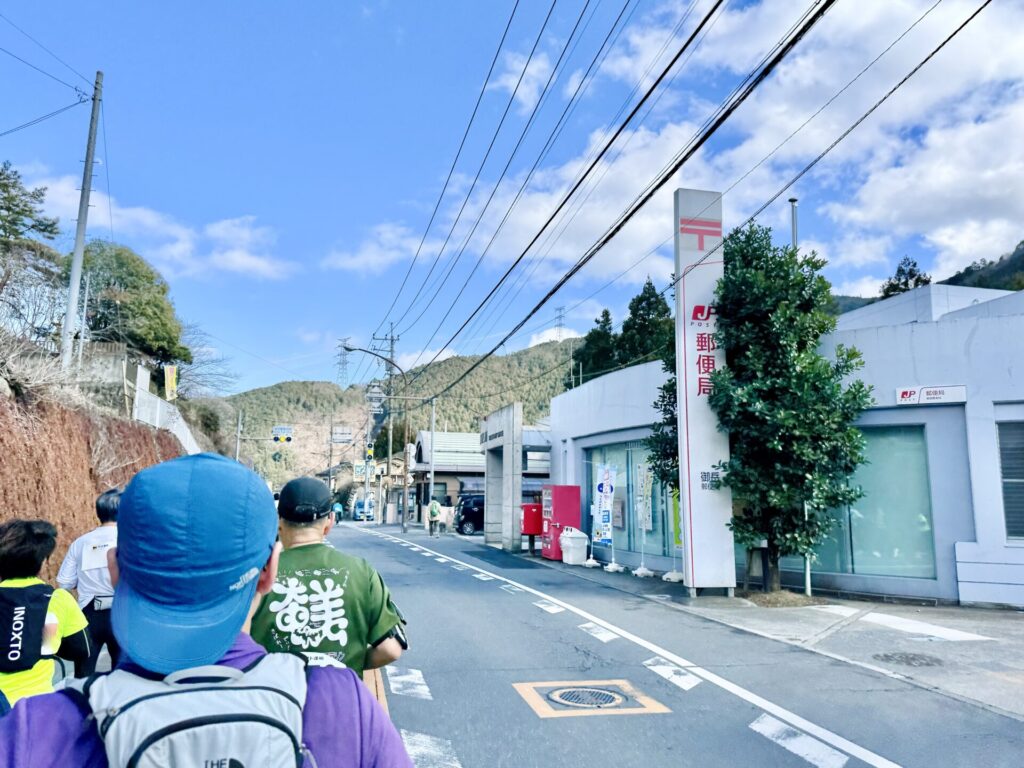 青梅マラソン 復路の様子