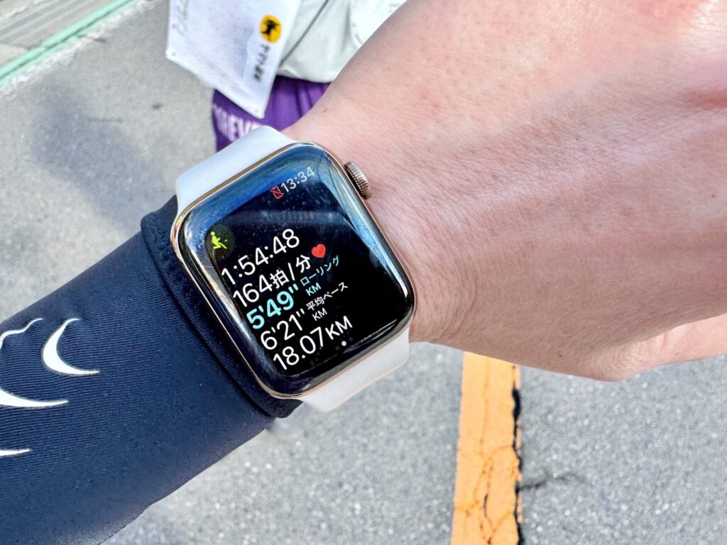 青梅マラソン 復路の様子