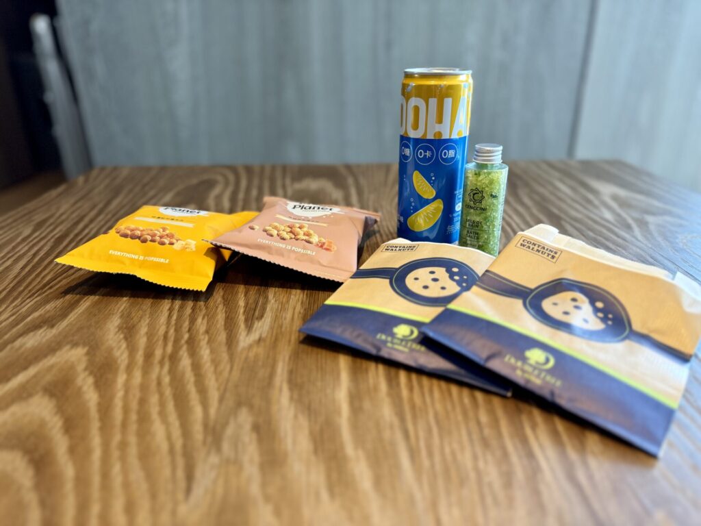 ダブルツリーbyヒルトン台北中山 ウェルカムギフト