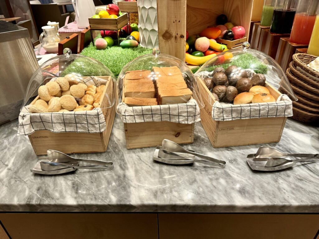 ダブルツリーbyヒルトン台北中山 朝食ブッフェ