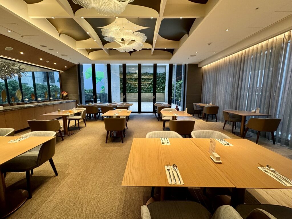 ダブルツリーヒルトン台北 朝食会場 Alley 