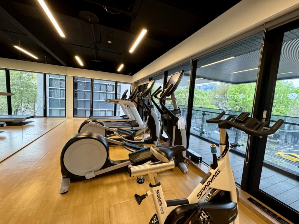 ダブルツリーbyヒルトン台北中山 フィットネスジム