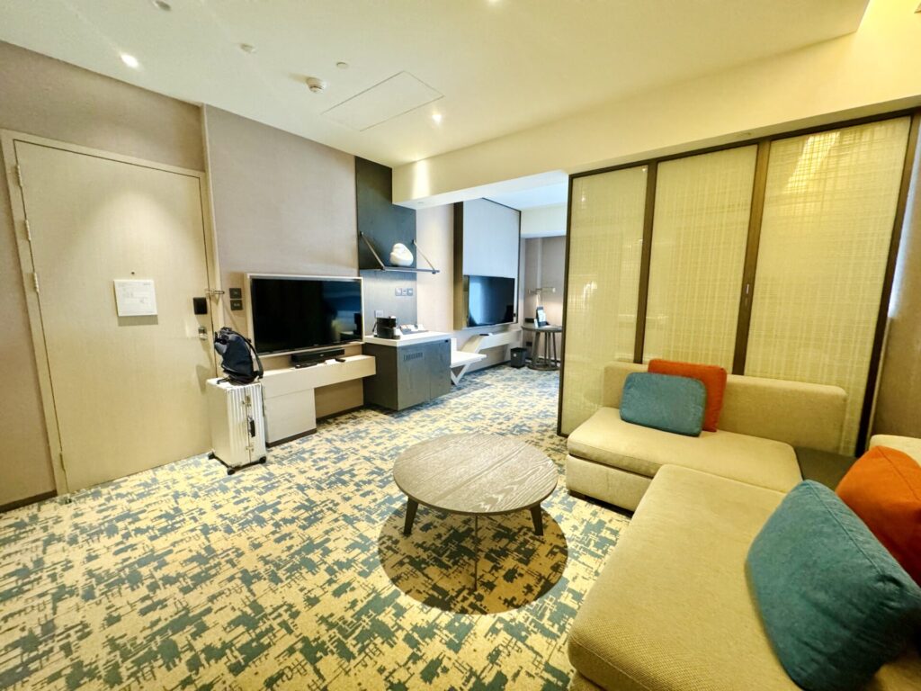 ヒルトン台北新板 デラックススイート