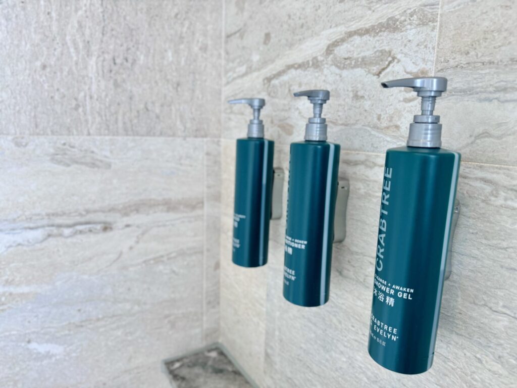 ダブルツリーbyヒルトン台北中山 ボトルアメニティ