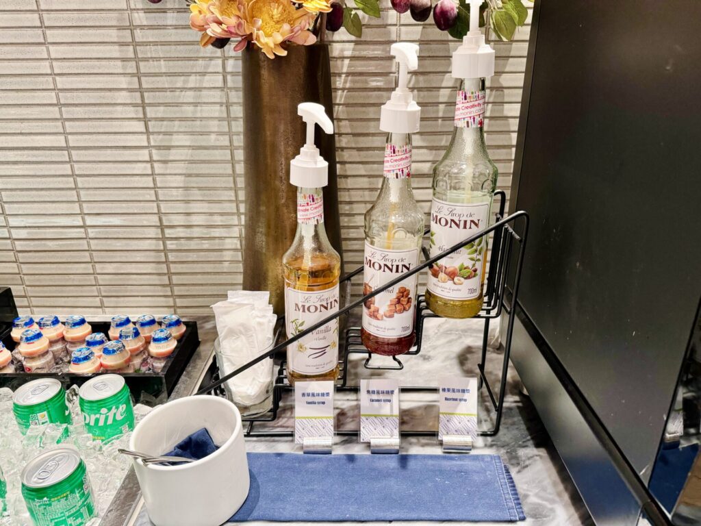 ダブルツリーbyヒルトン台北中山 朝食 ビュッフェ台