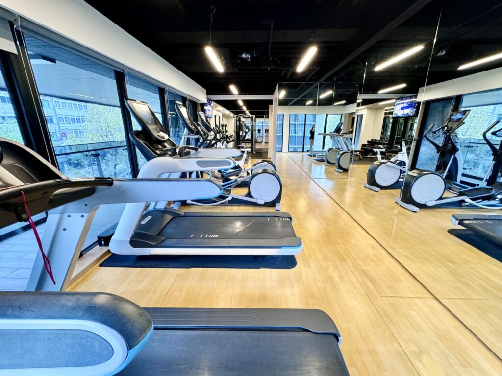 ダブルツリー台北中山 フィットネスジム