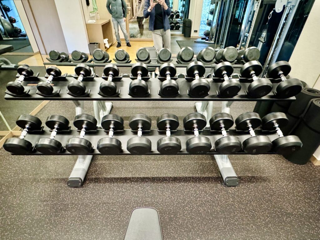 ダブルツリー台北中山 フィットネスジム