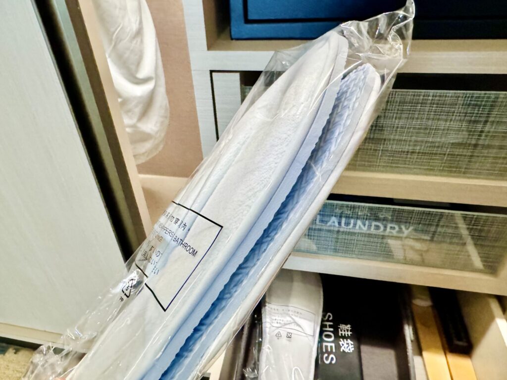 ヒルトン台北新板 デラックススイート クローゼット内