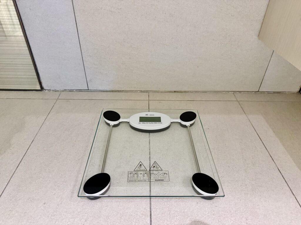 ヒルトン台北新板 デラックススイート 体重計