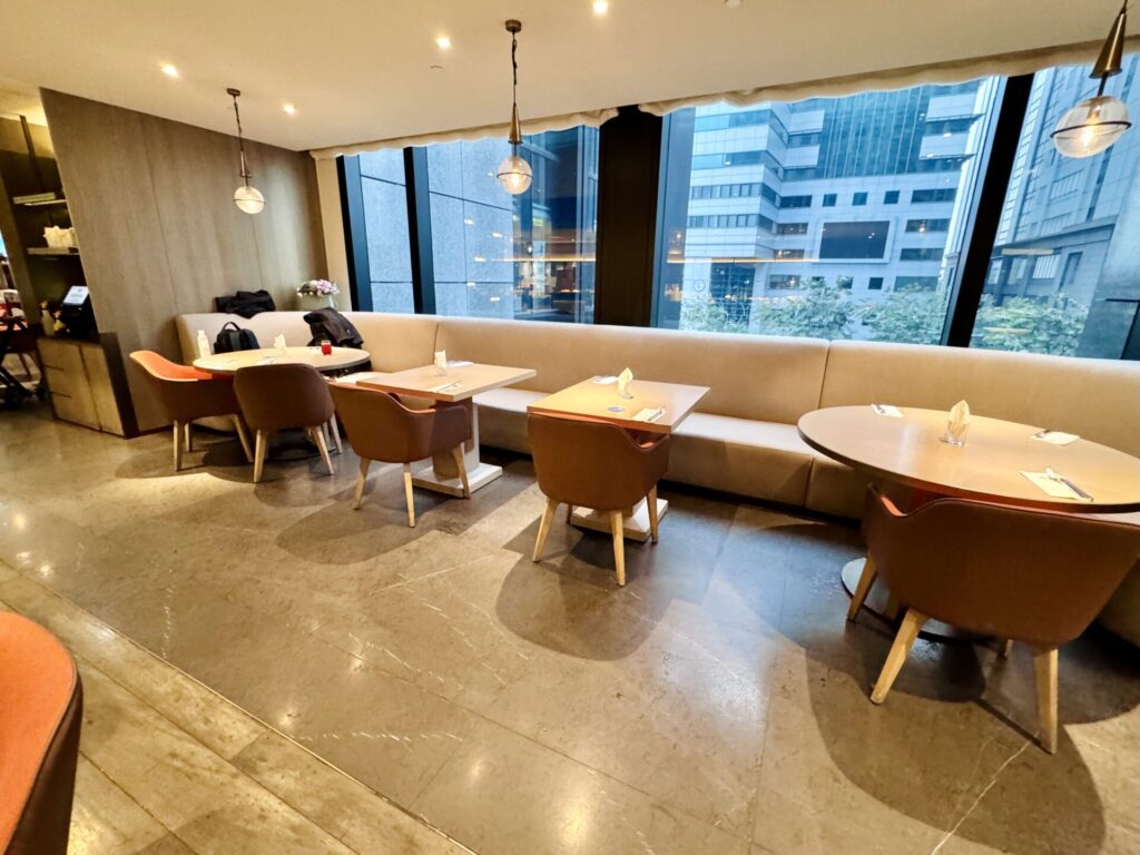 ヒルトン台北新板 朝食会場