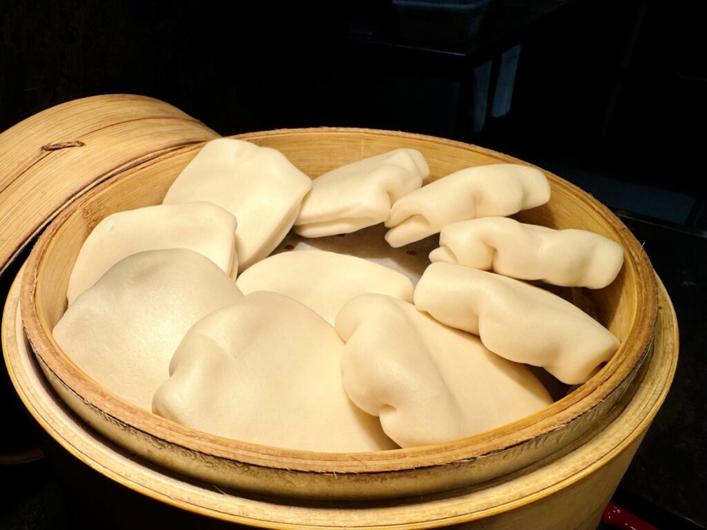 ヒルトン台北新板 朝食 角煮まんコーナー