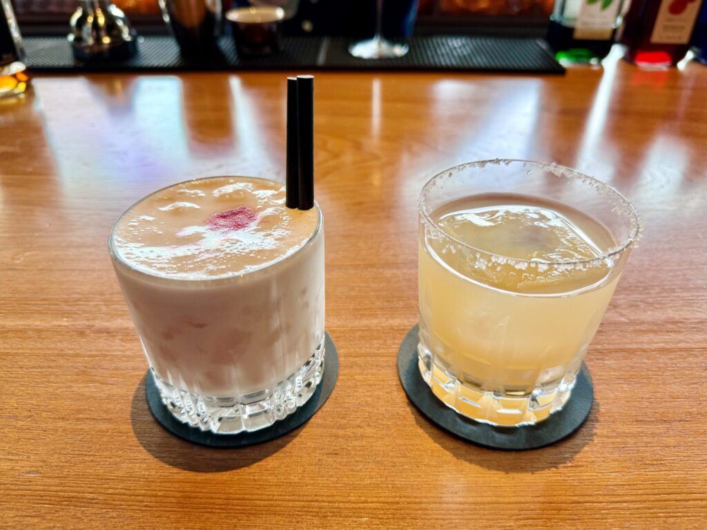 「bar hotel 箱根香山」朝バーのカクテル