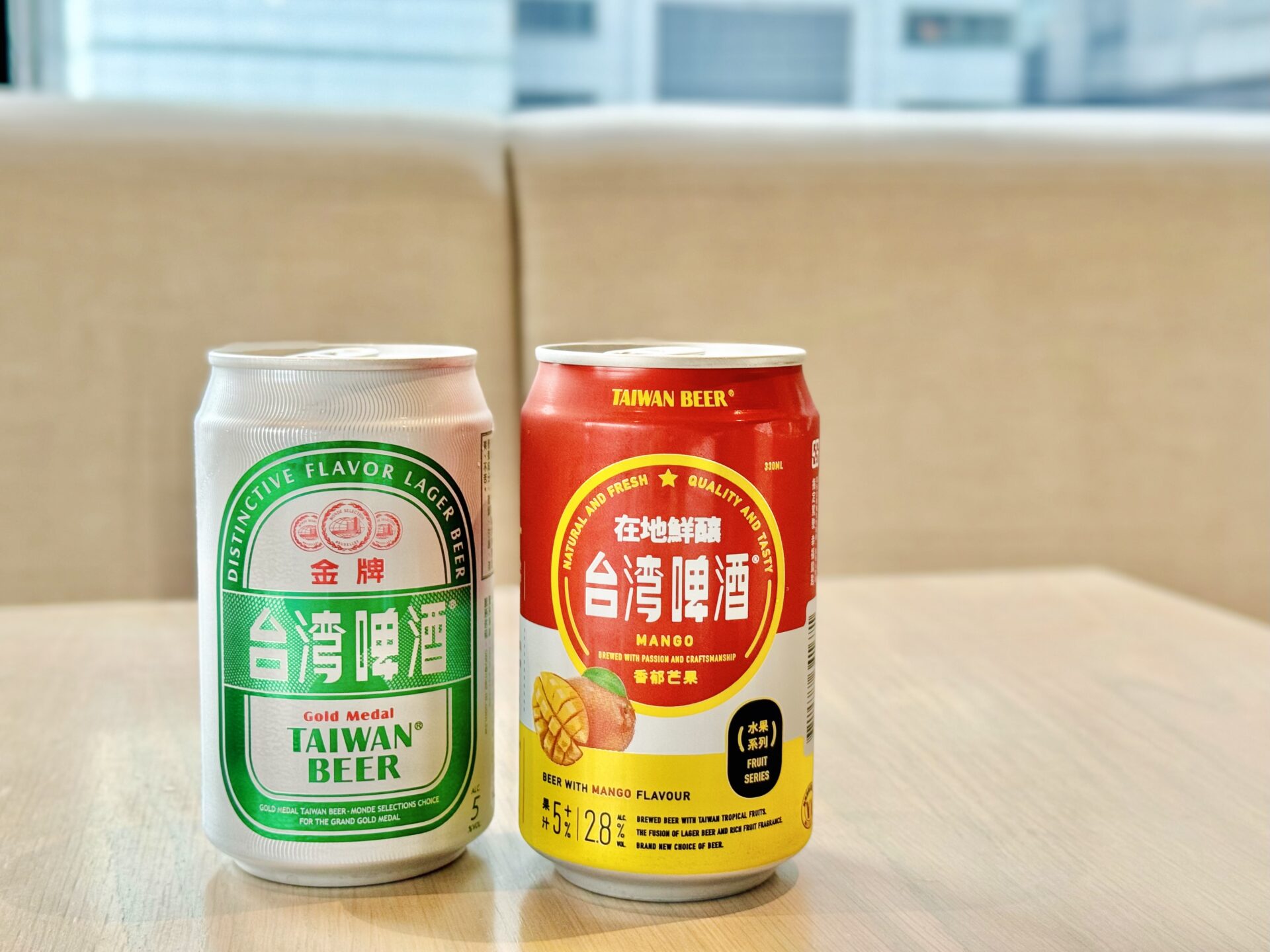 ヒルトン台北新板 朝食ビール