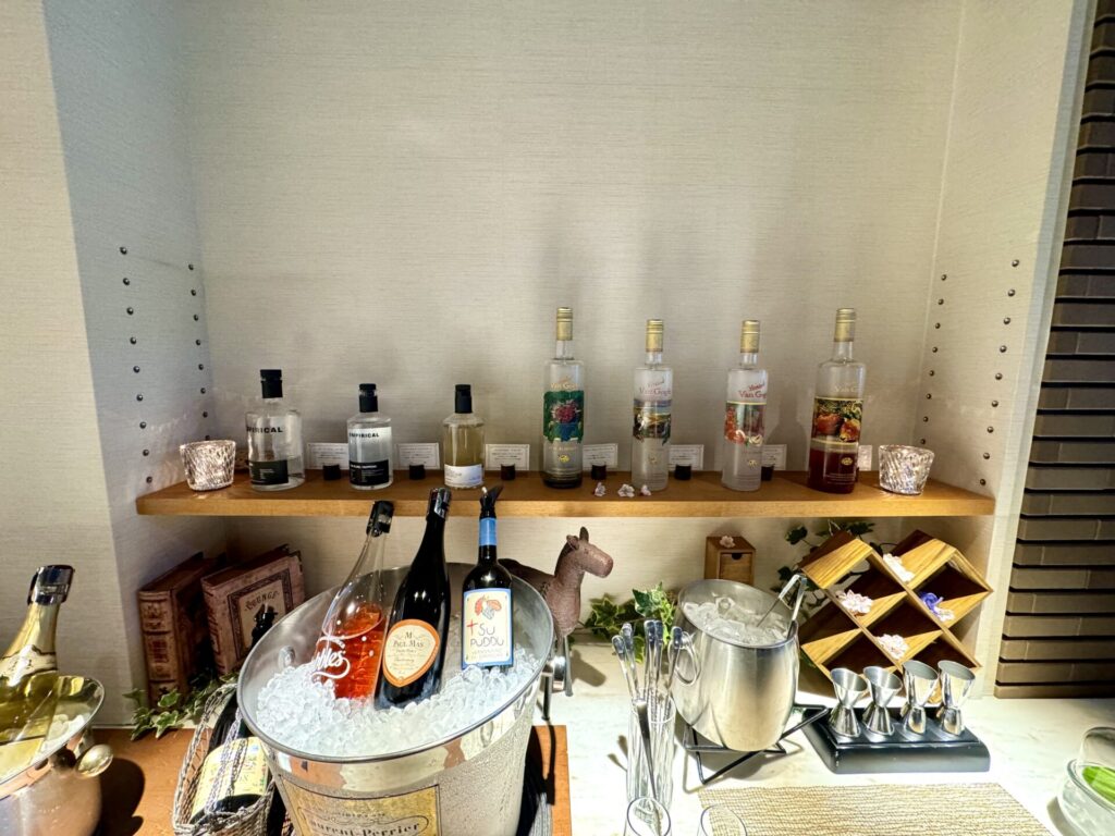 bar hotel箱根香山 ラウンジ アルコール類