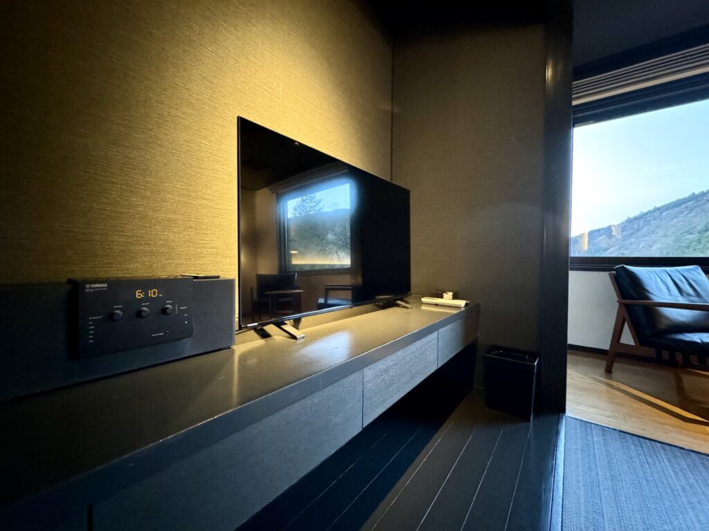 bar hotel箱根香山 客室 スタンダード テレビ