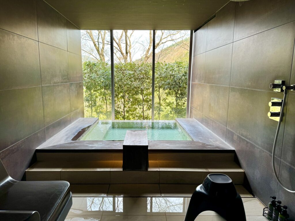 「bar hotel 箱根香山」プライベートスパ