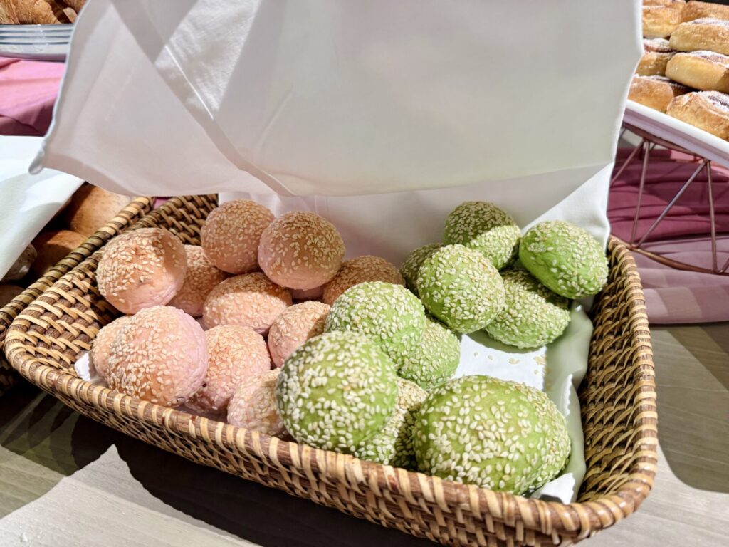 ヒルトン台北新板 朝食 パンコーナー